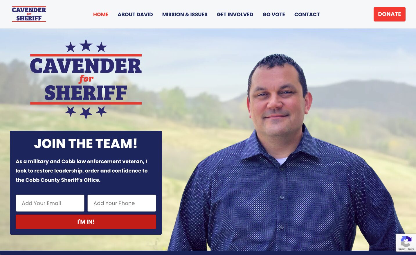 David Cavender Cobb Sheriff